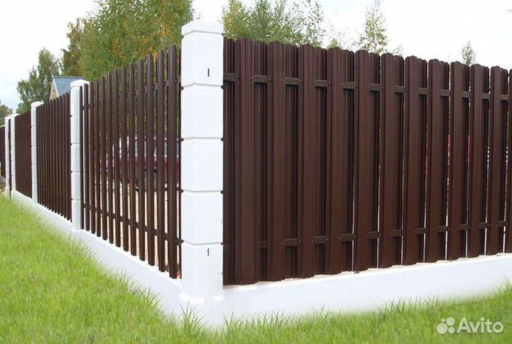 Штакетник металический