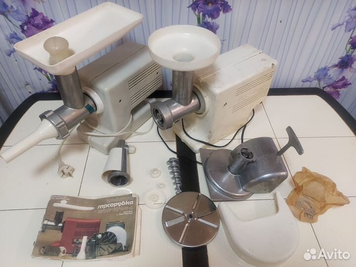 Электромясорубка СССР эмш33/100