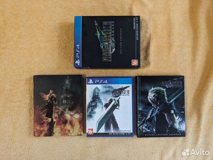 Final Fantasy 7 remake deluxe edition