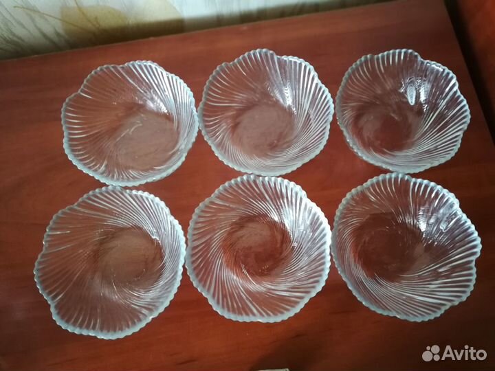 Креманки стекло 6 штук