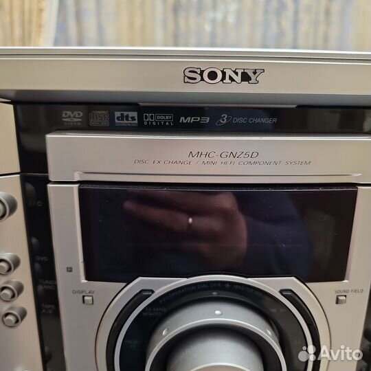 Музыкальный центр sony