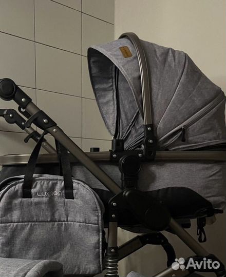 Коляска luxmom 3 в 1 бу