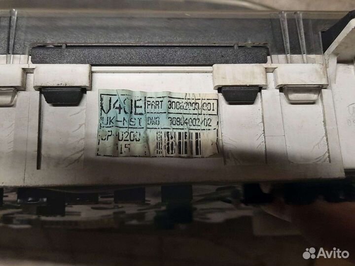 Панель приборов Volvo S40,V40