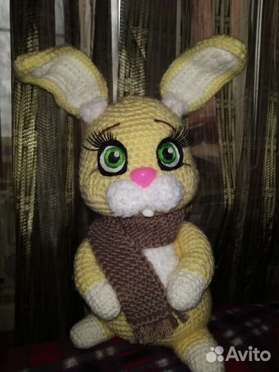 Зайка ручной работы