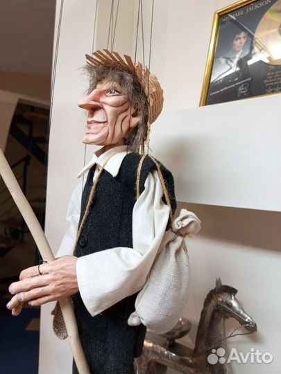 Чешская коллекционная марионетка «путник»