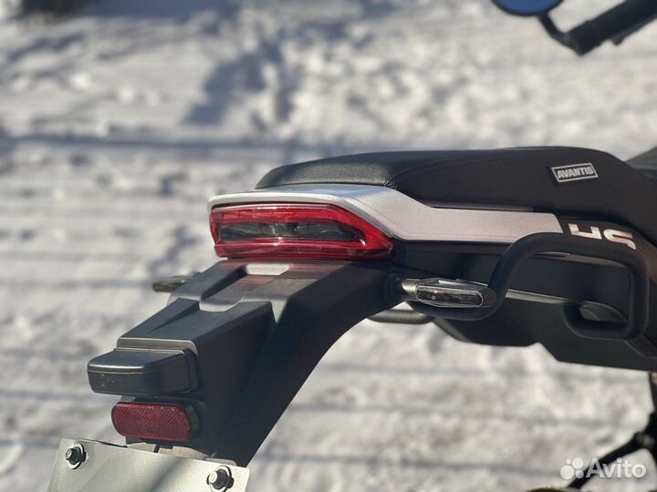 Мотоцикл Avantis City 250 (scrambler черный )