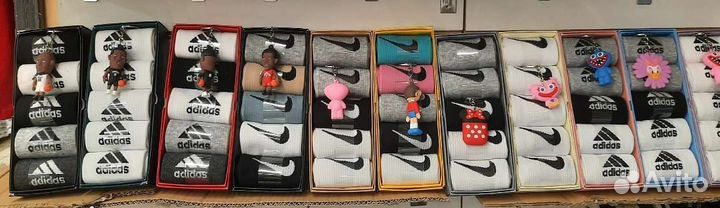 Носки Nike и Adidas