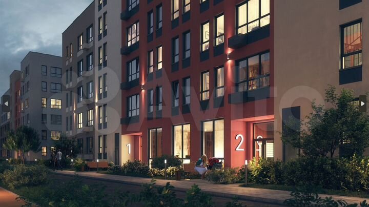 1-к. квартира, 46,3 м², 5/5 эт.