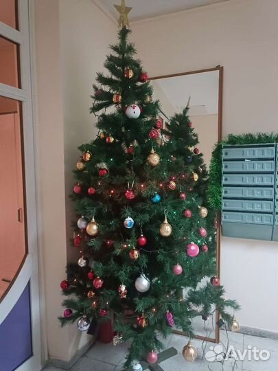 Елка искусственная бу 2.5 метра