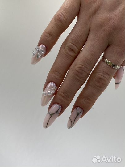 Маникюр, Покрытие, Наращивание ногтей Западный