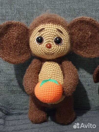 Игрушка Чебурашка ручная работа