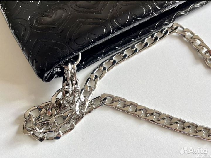 Новая черная женская сумка клатч