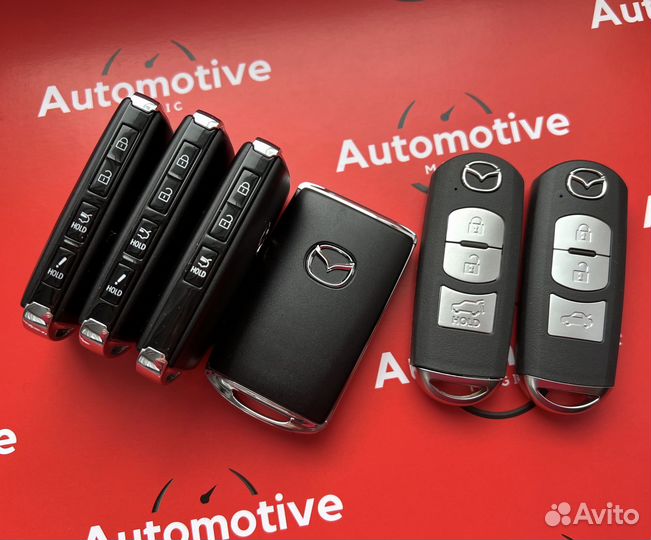 Ключ Mazda с программированием