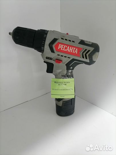 Шуруповерт Ресанта да-12-2лк