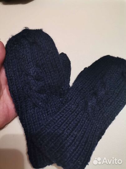 Шапка манишка варежки