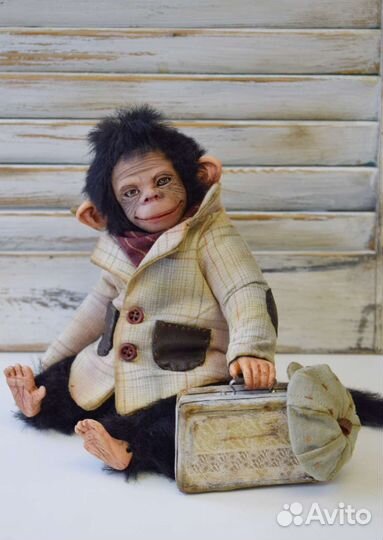 Тедди обезьянка Майкл