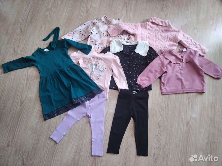 Пакет вещей на девочку 92