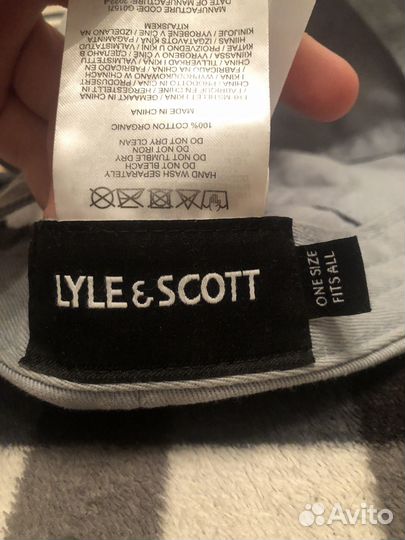 Кепка lyle scott