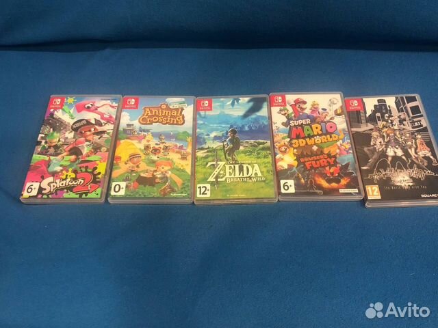 Игры для nintendo switch купить в Нижнем Новгороде | Электроника | Авито