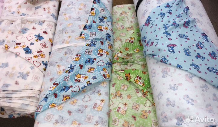 Ткань на пеленки Фланель детская