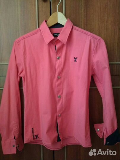 Рубашка на мальчика 8-10лет