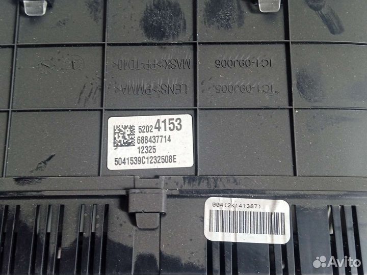 Щиток приборов на Chevrolet Cobalt