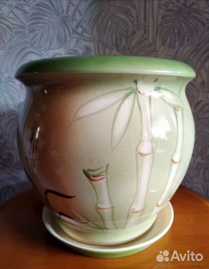 Горшок напольный для цветов большой