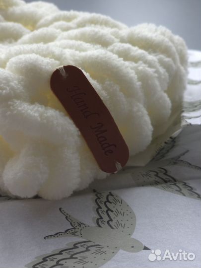 Повязка на голову вязаная