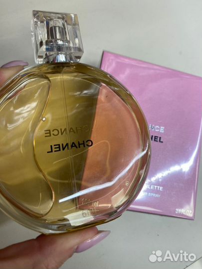 Chanel chance eau de toilette 100 мл