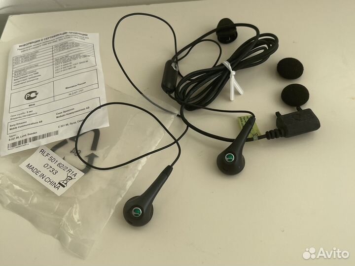 Новые наушники Sony Ericsson