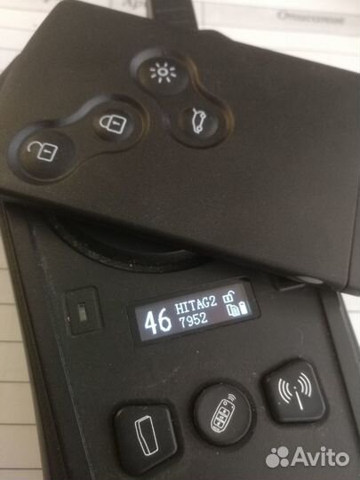 Новый ключ карта Рено Renault Koleos Колеос 2009+