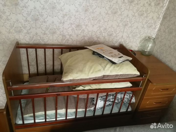 Детская кроватка трансформер
