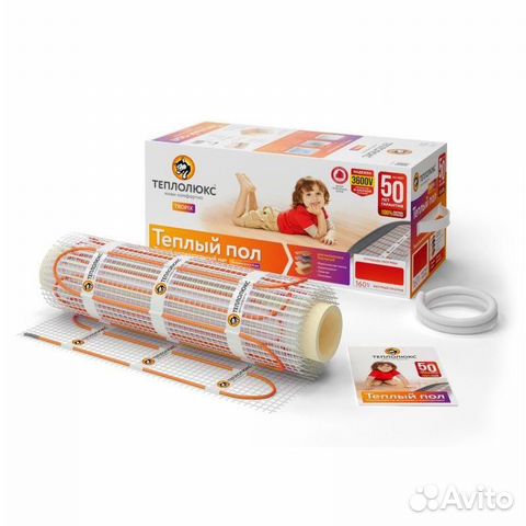 Теплый пол Теплолюкс tropixмнн 1600 Вт (10,0 кв.м)