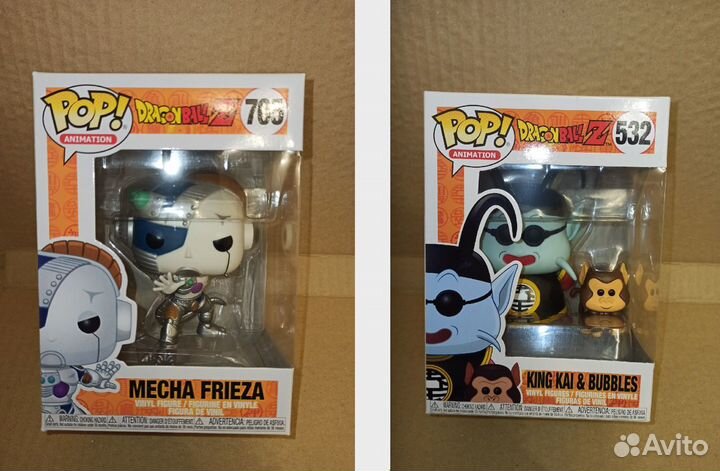 Фигурки Funko Pop Dragon Ball (19 разных)