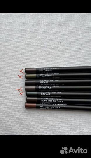 Карандаши для глаз от Romanovamakeup