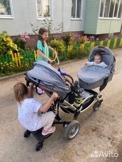 Коляска для двойни 2 в 1 FD-Design Zoom