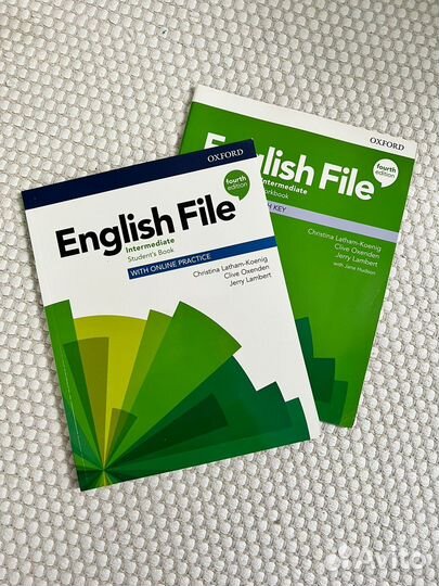 Учебник и рабочая тетрадь English File Oxford