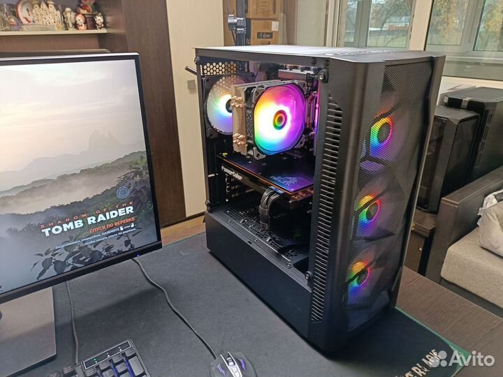 Игровой комп Intel I5 10400F+ RX5700 XT 8Gb