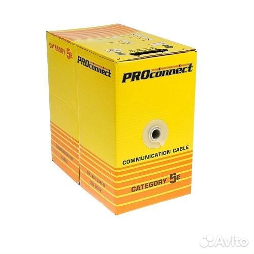 Кабель FTP 4PR 24AWG CAT5e 305м PROconnect