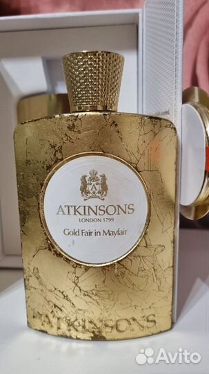 Atkinsons gold fair in mayfair