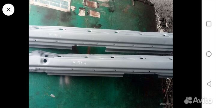 Порог кузова Mercedes w124 w210 w202