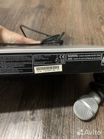 Samsung Karaoker System DVD-K100