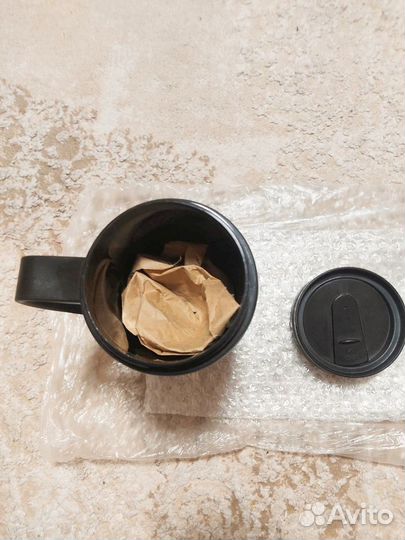 Термо кружка метал 