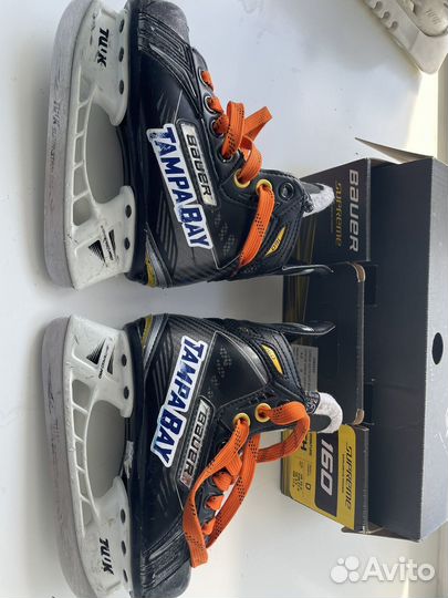 Коньки bauer 8,9,10 jr