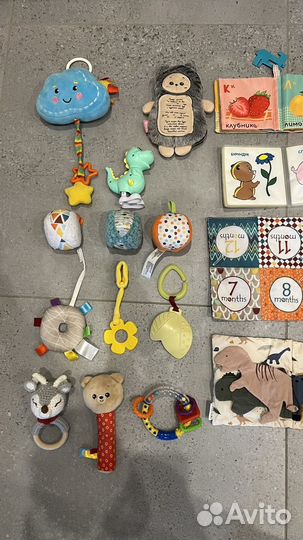 Развивающие игрушки пакетом 0 6 8 мес fisher price