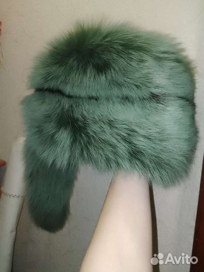 Шапка песцовая женская