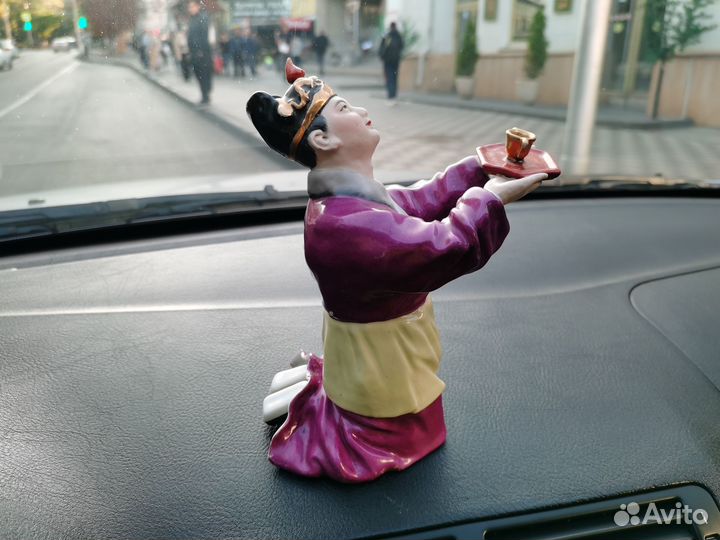 Фигурка Китаец с чашкой чая Китай 1950 год церемон