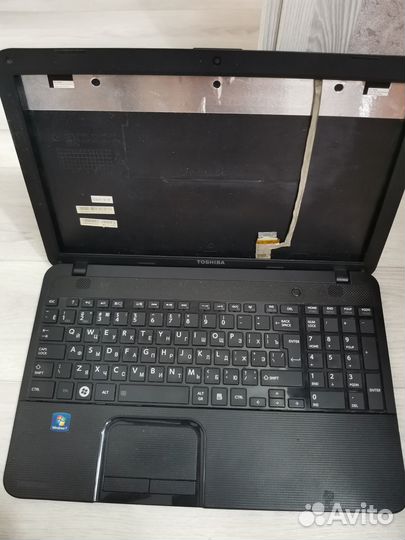 Ноутбук Toshiba c850-b3k разбор