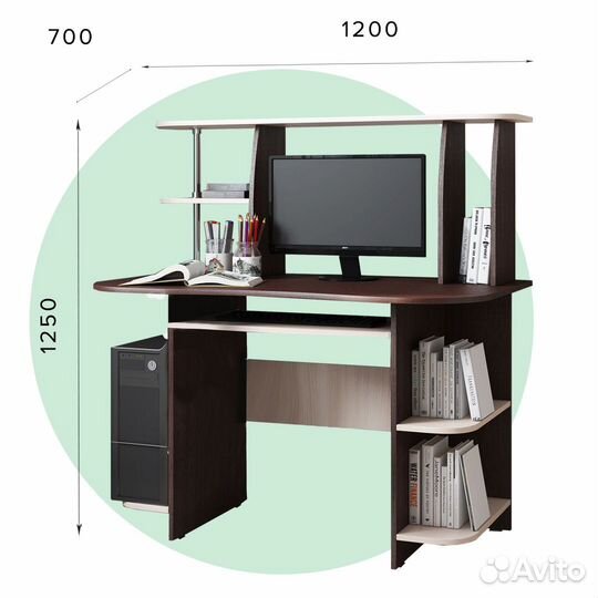 Стол компьютерный ск-05 Б6