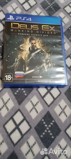 Игрa Deus Ex для приставки ps4